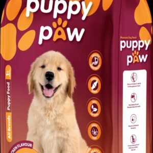 Puppy paw dog food